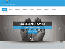 Tablet Screenshot of excellentfamily.net